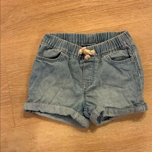 Girls GAP Light Blue Kids Shorts with Drawstring sz 3T New without Tags